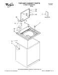 Diagram for 01 - Top And Cabinet Parts