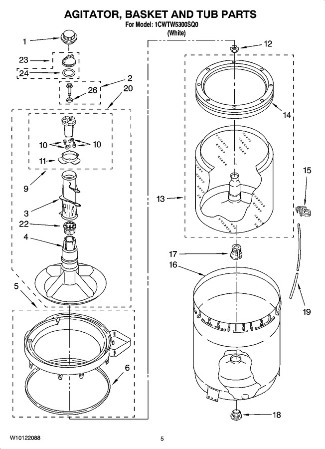 Diagram for 1CWTW5300SQ0