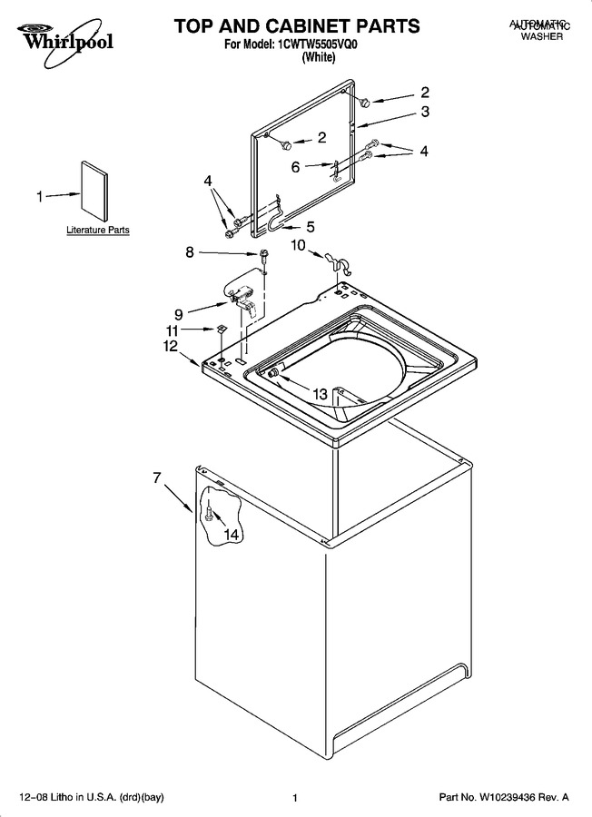 Diagram for 1CWTW5505VQ0
