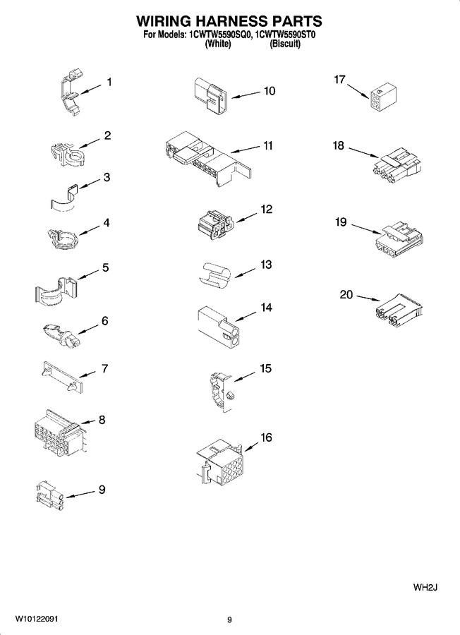 Diagram for 1CWTW5590SQ0