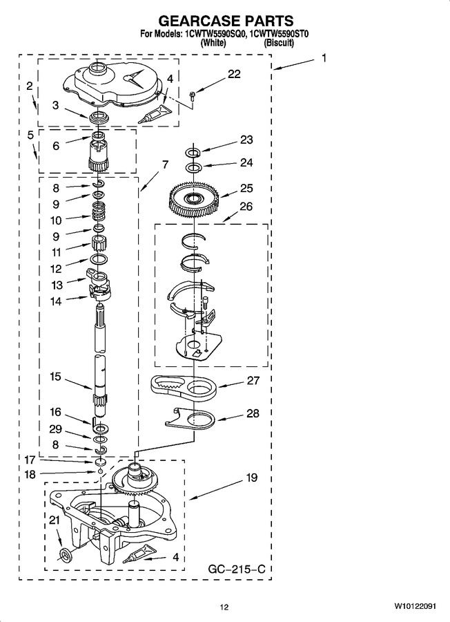 Diagram for 1CWTW5590SQ0