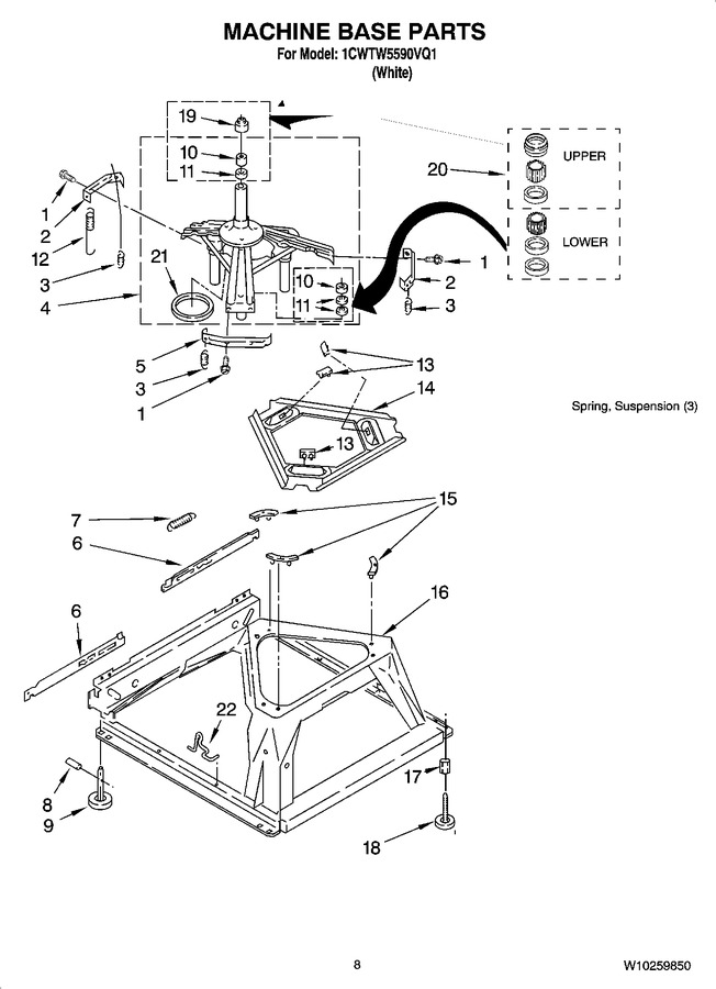 Diagram for 1CWTW5590VQ1