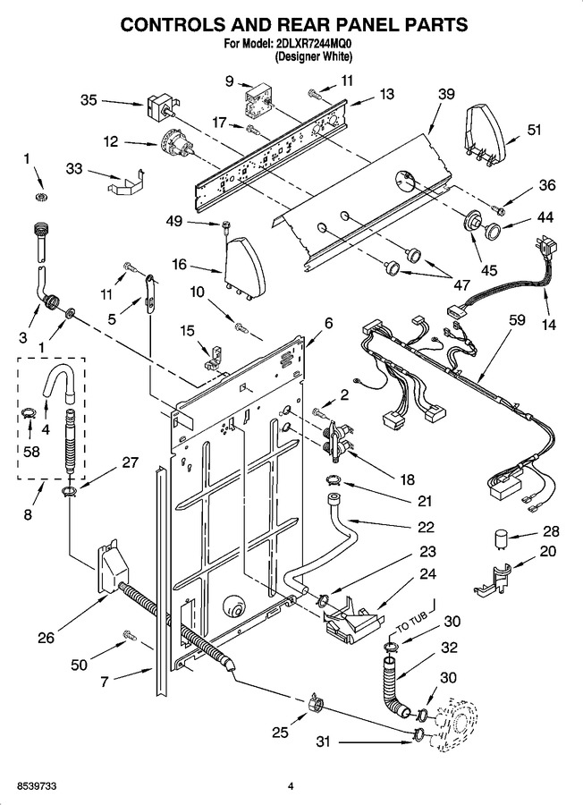 Diagram for 2DLXR7244MQ0