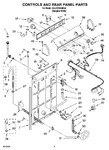 Diagram for 02 - Control And Rear Panel Parts