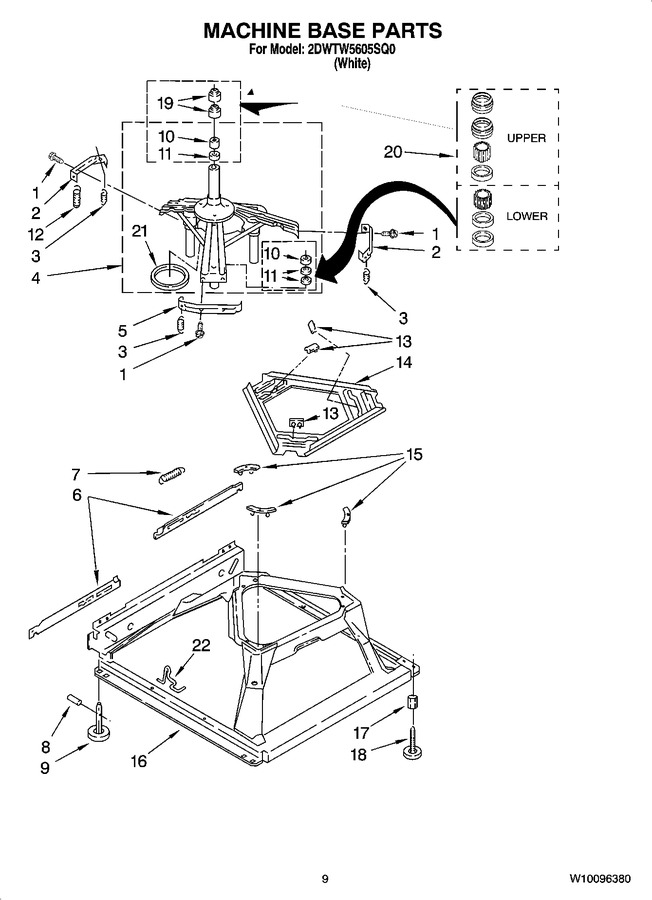 Diagram for 2DWTW5605SQ0