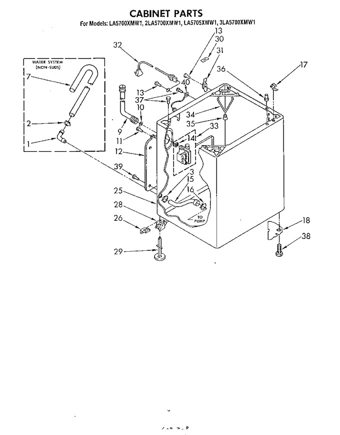 Diagram for LA5700XMW1