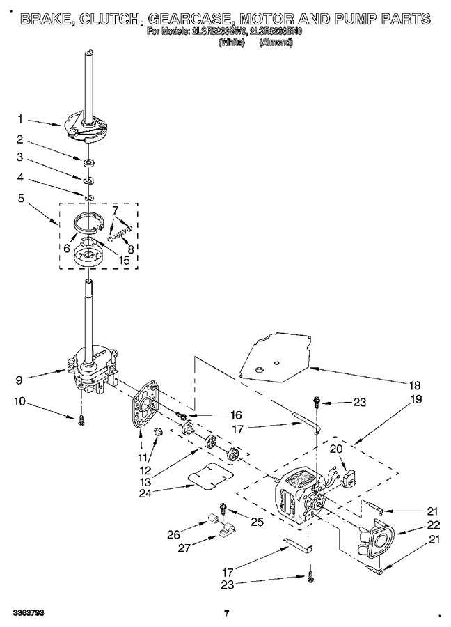 Diagram for 2LSR5233BW0