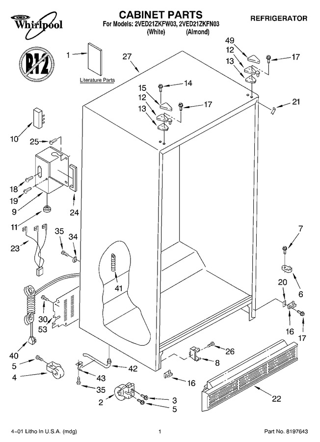 Diagram for 2VED21ZKFW03