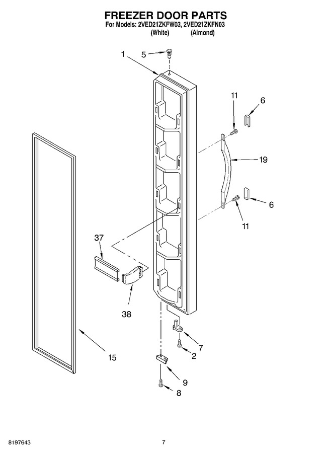 Diagram for 2VED21ZKFW03