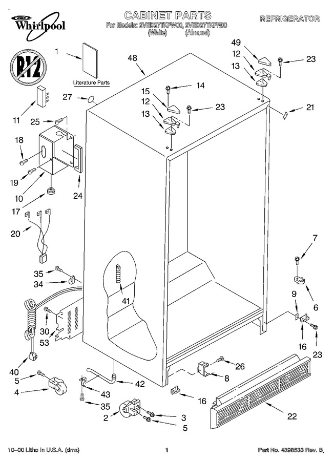 Diagram for 2VED27TKFW00