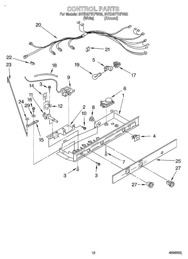 Diagram for 2VED27TKFW00
