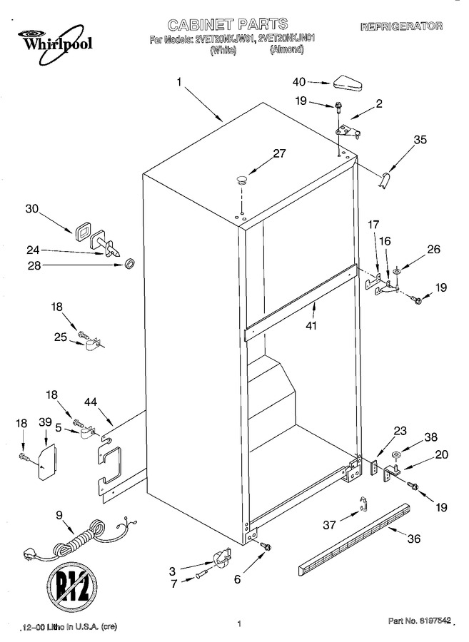 Diagram for 2VET20NKJW01