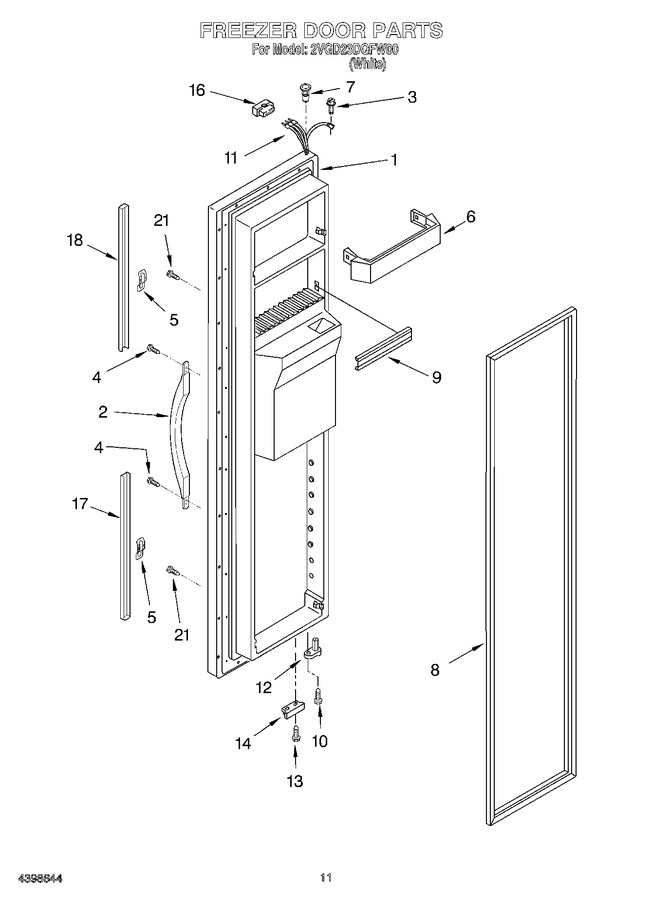Diagram for 2VGD23DQFW00