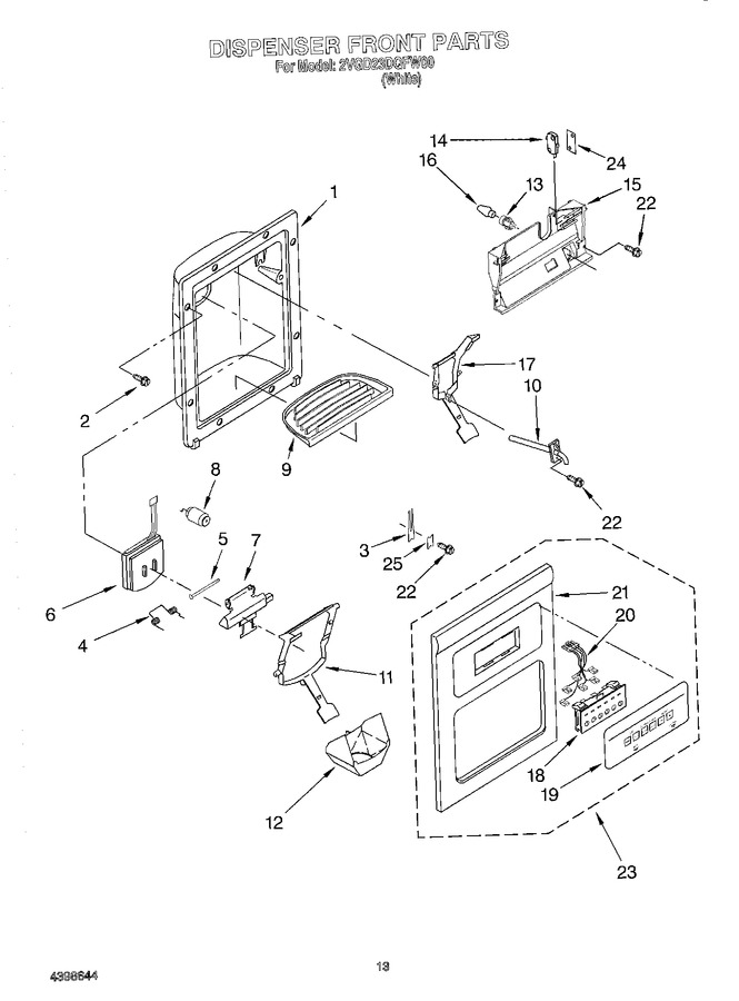 Diagram for 2VGD23DQFW00