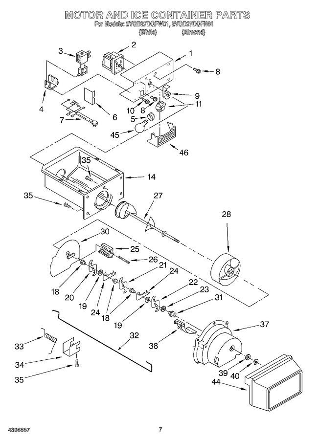 Diagram for 2VGD27DQFW01