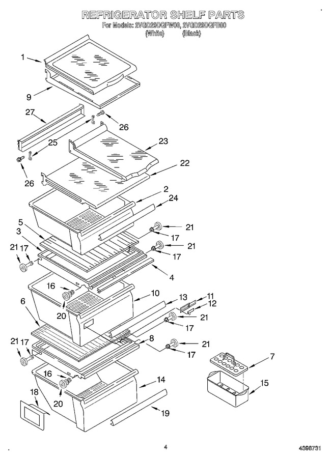 Diagram for 2VGD29DQFW00