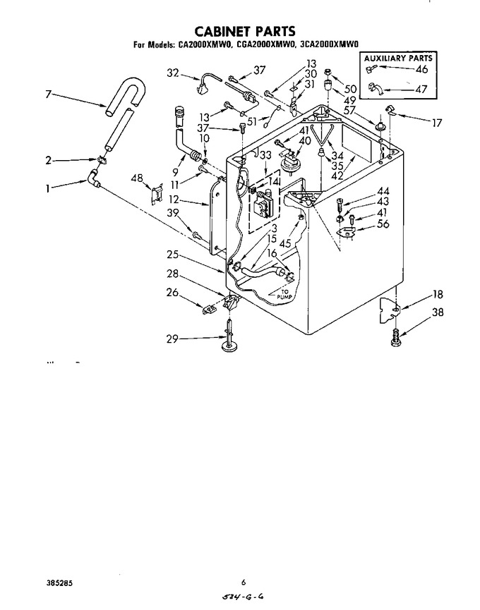 Diagram for GCA2000XMW0