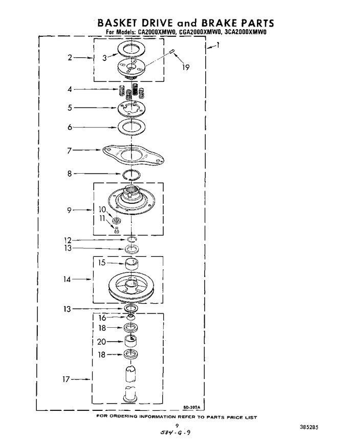 Diagram for CA2000XMW0