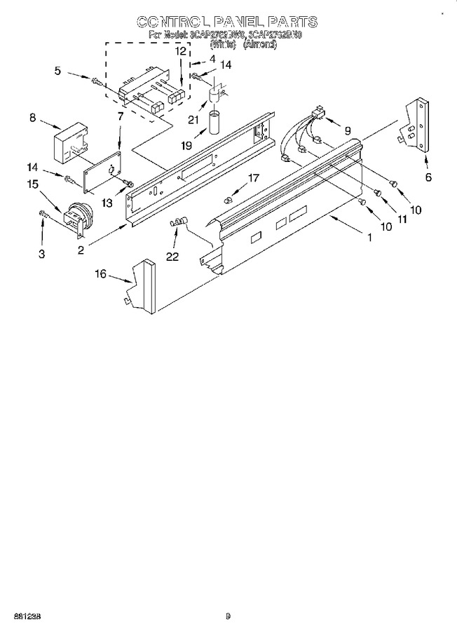 Diagram for 3CAP2762BW0