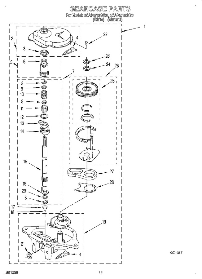 Diagram for 3CAP2762BW0