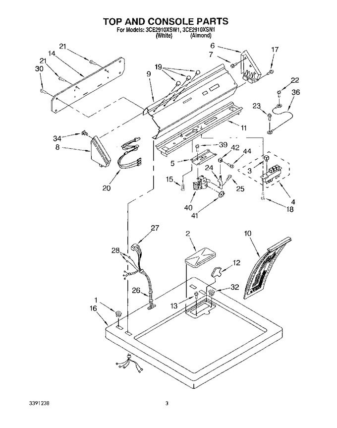 Diagram for 3CE2910XSN1
