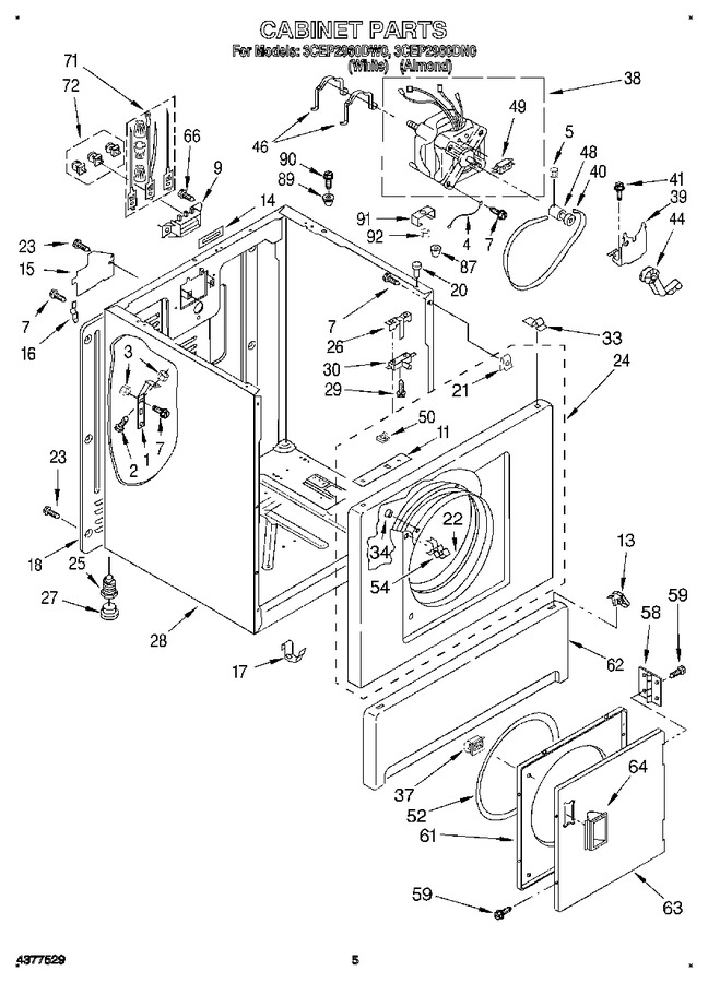 Diagram for 3CEP2960DW0