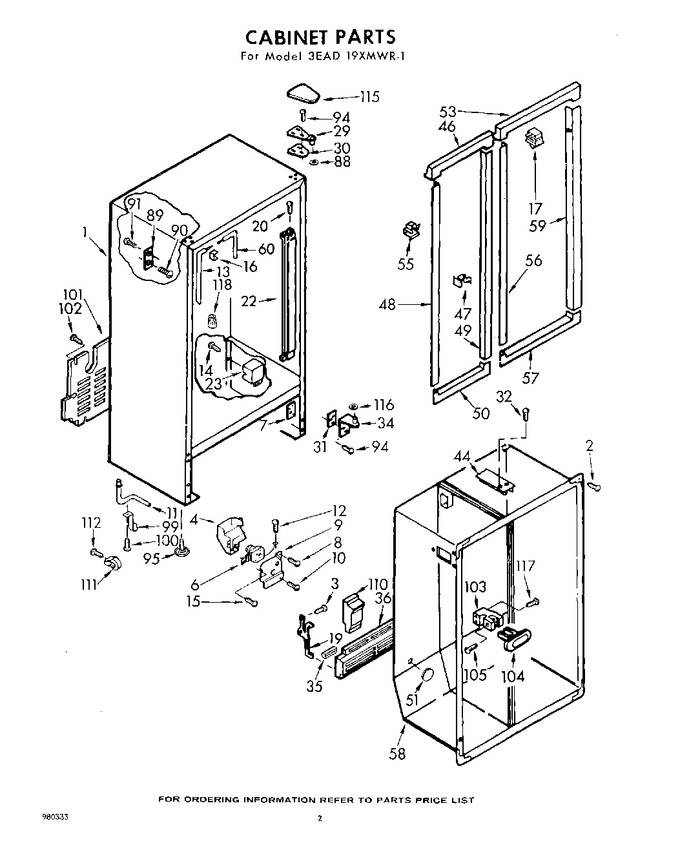 Diagram for 3EAD19XMWR1