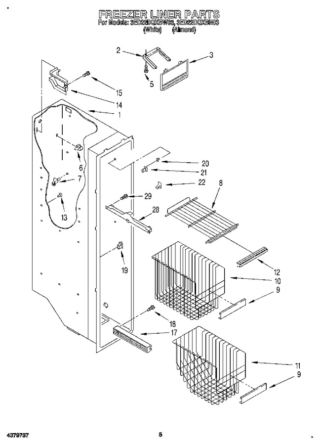 Diagram for 3ED22DQXBW03