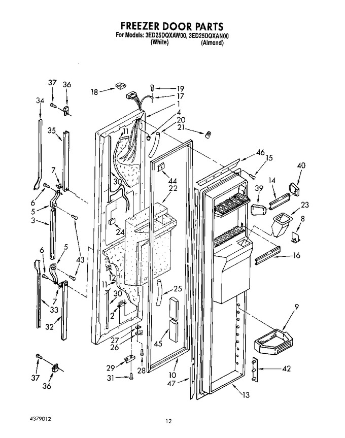 Diagram for 3ED25DQXAN00