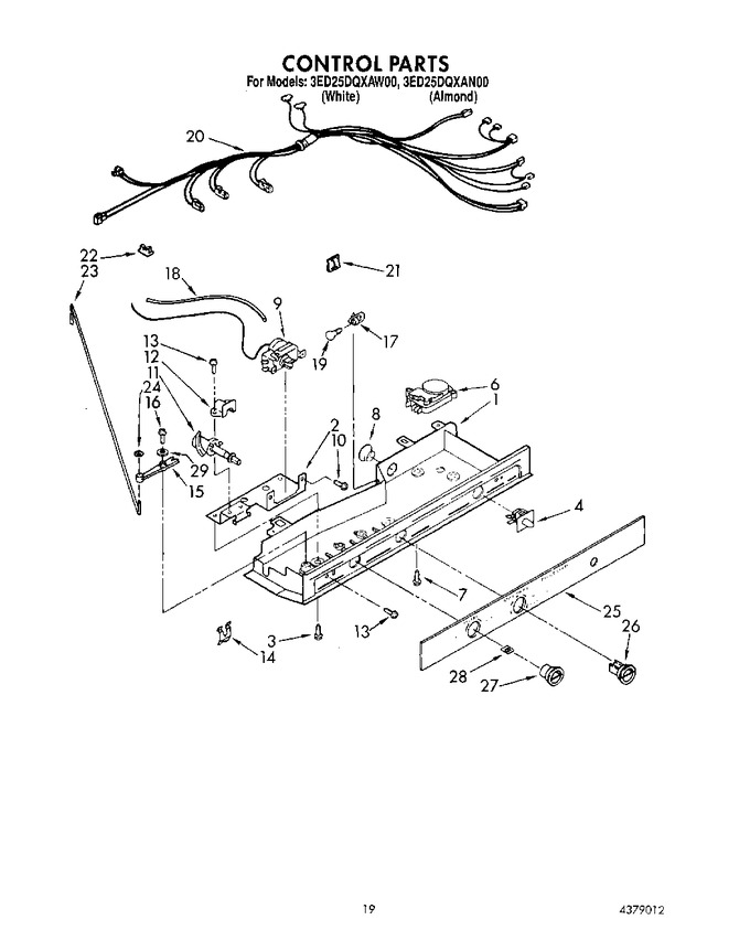 Diagram for 3ED25DQXAN00