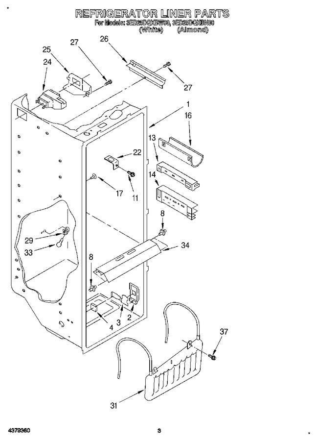 Diagram for 3ED25DQXBW00