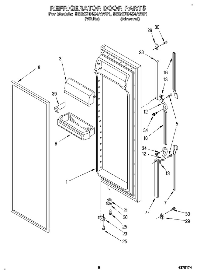 Diagram for 3ED27DQXAW01