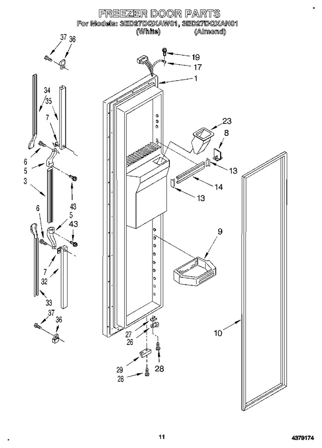 Diagram for 3ED27DQXAN01