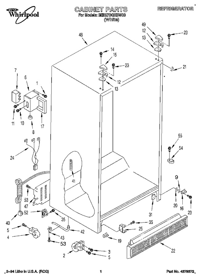 Diagram for 3ED27DQXBW00