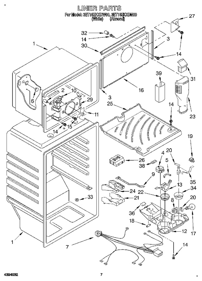 Diagram for 3ET18ZKXDW00