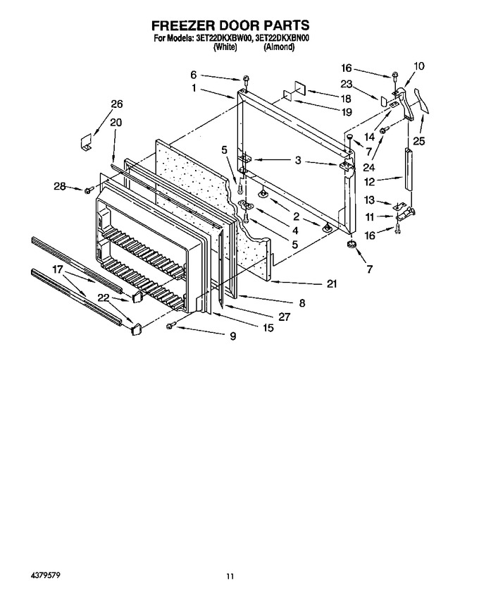 Diagram for 3ET22DKXBW00