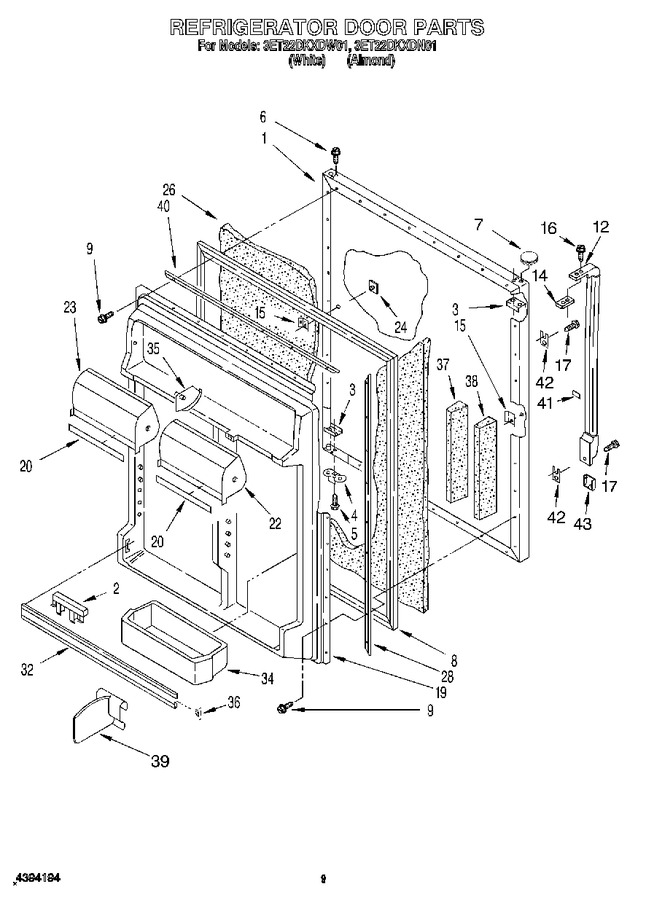 Diagram for 3ET22DKXDW01