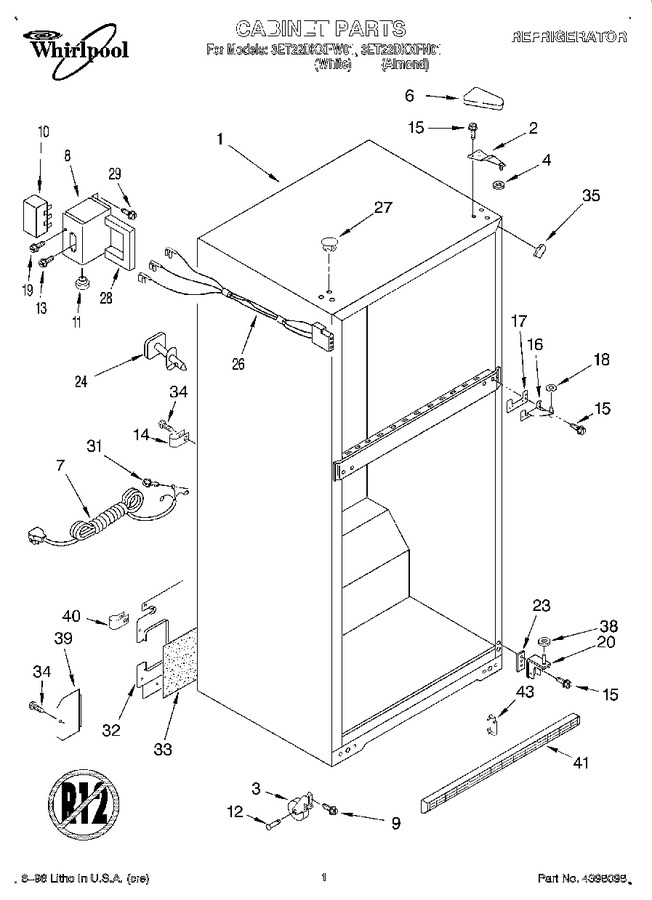 Diagram for 3ET22DKXFW01