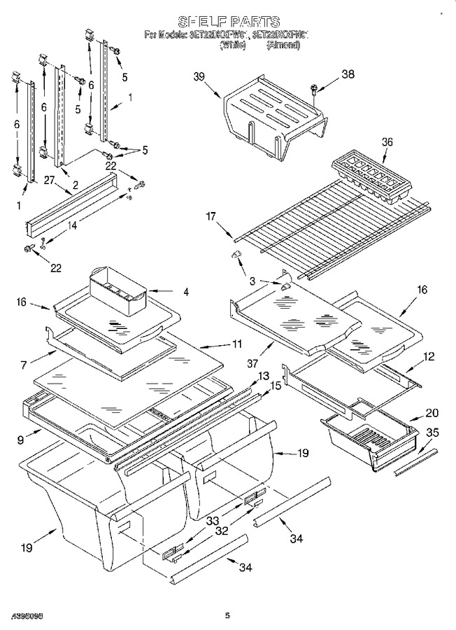 Diagram for 3ET22DKXFW01