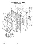 Diagram for 08 - Refrigerator Door