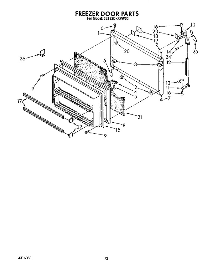 Diagram for 3ET22DKXVW00