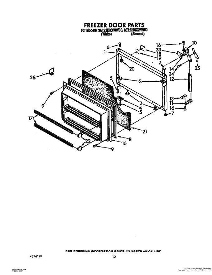 Diagram for 3ET22DKXWN00