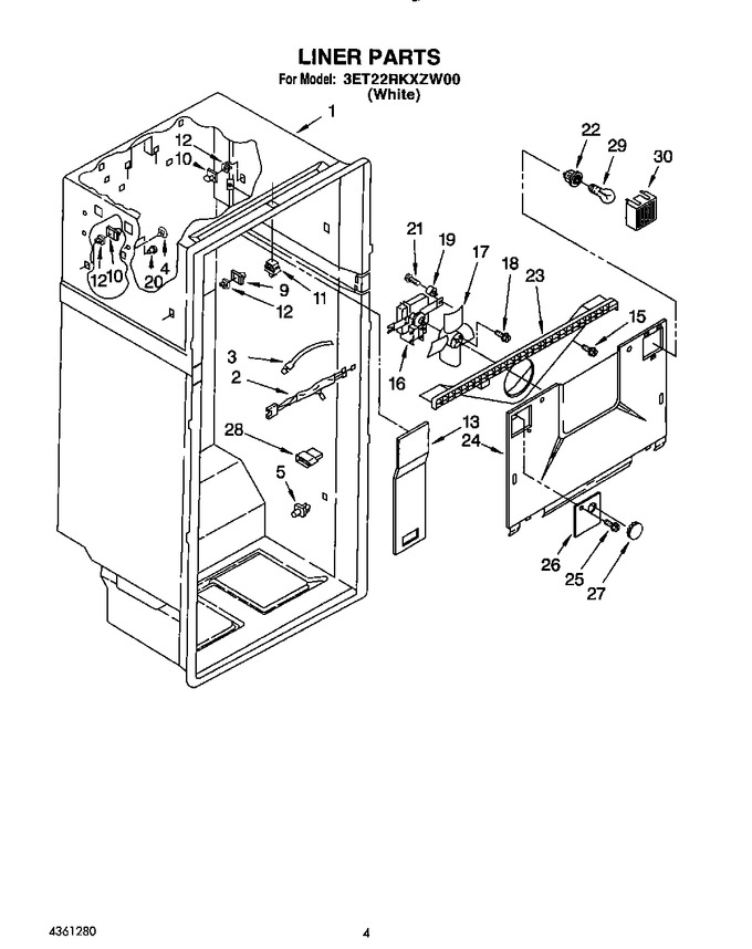 Diagram for 3ET22RKXZW00