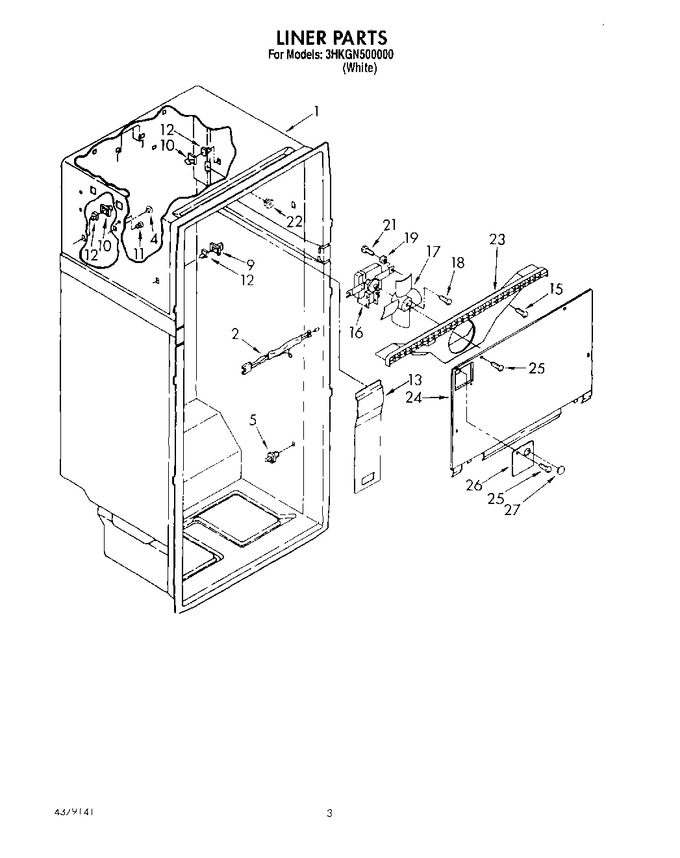 Diagram for 3HKGN500000