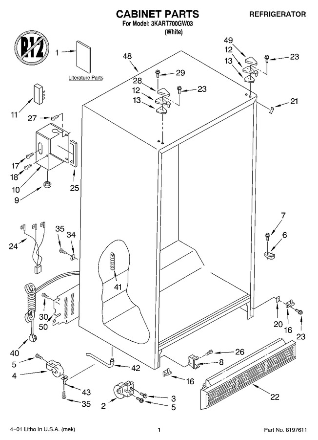 Diagram for 3KART700GW03