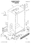 Diagram for 01 - Cabinet Parts