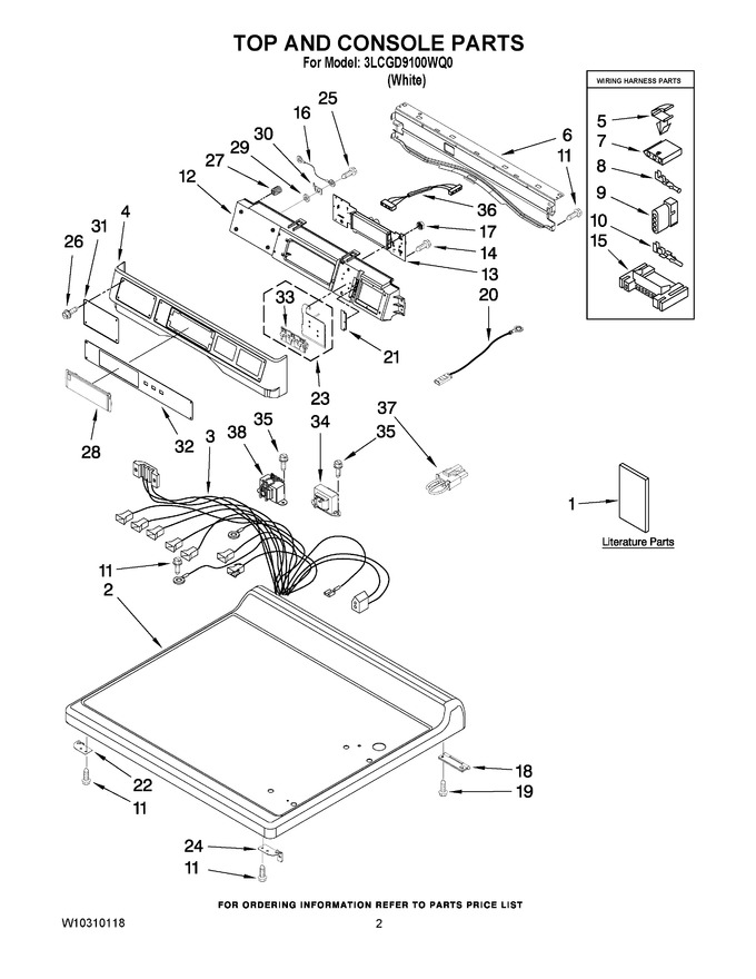 Diagram for 3LCGD9100WQ0