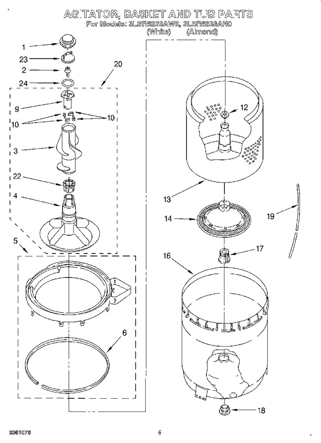 Diagram for 3LSR5233AW0
