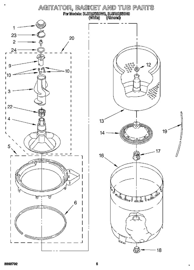 Diagram for 3LSR5233BW0