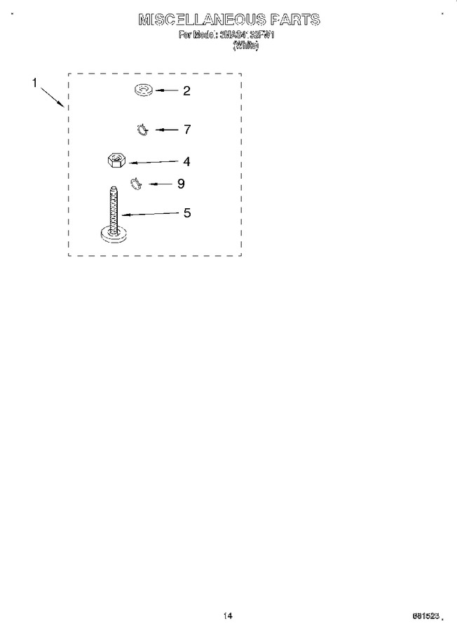 Diagram for 3MAS4132FW1